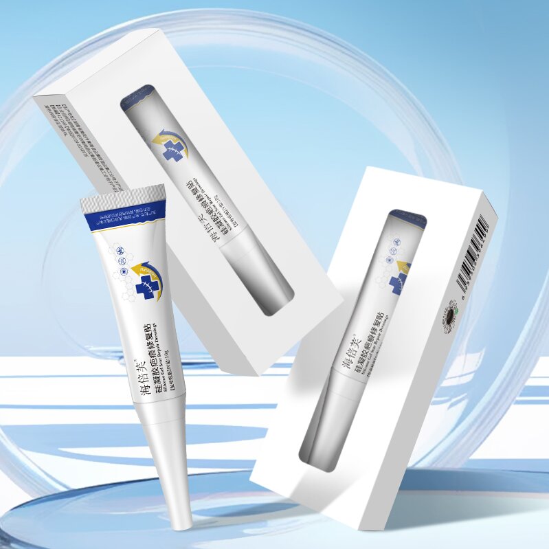 疤痕凝胶使用示意图